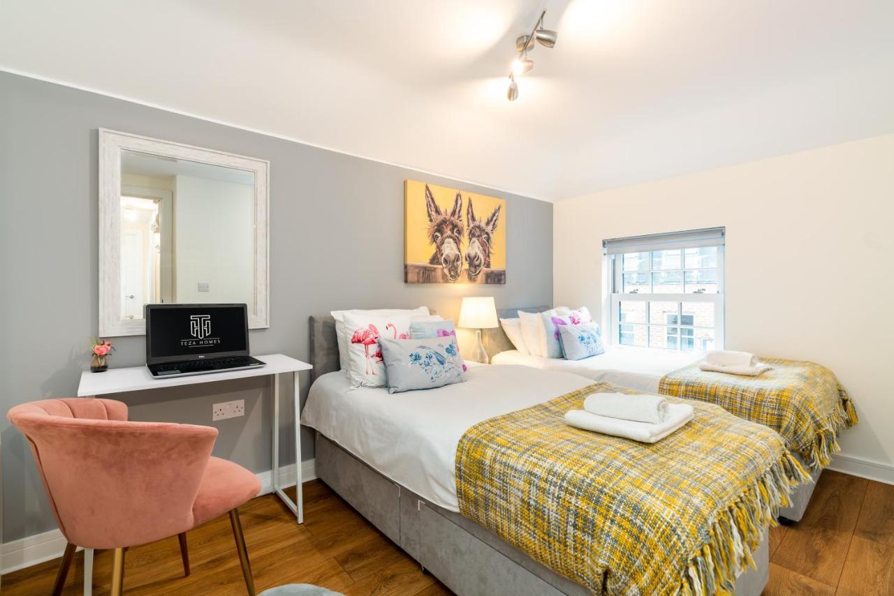 Town Center Apartment With 55” Smart Tv+Netflix Andover Buitenkant foto